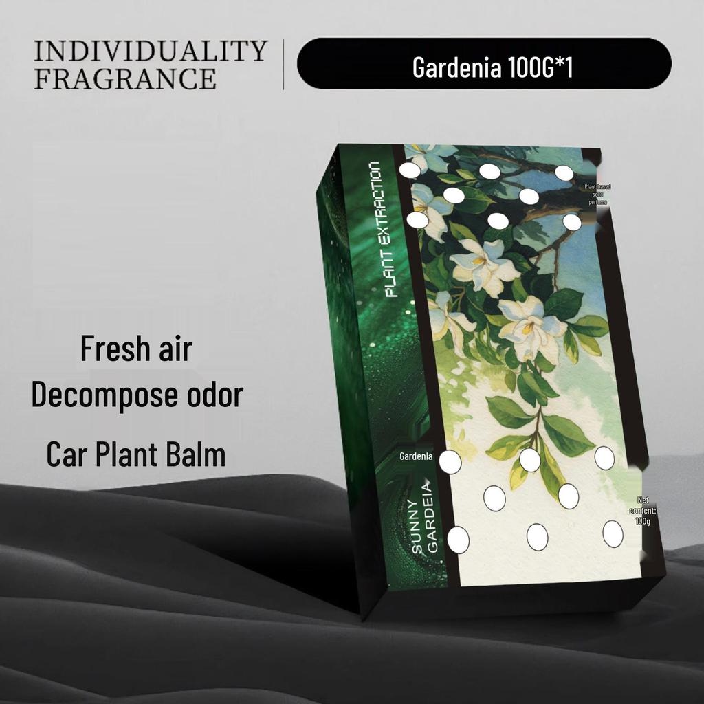 Автомобильный освежитель воздуха твердый бальзам: Скрытый кирпичный дизайн, Безопасный для всех, Стойкий освежающий аромат