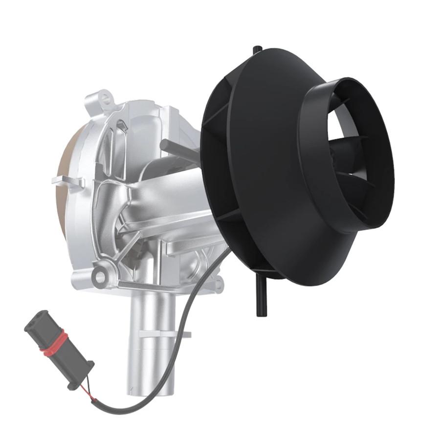 12V 24V 5000W Diesel Parking Heater Blower Motor Combustion Air Intake Fan PVC