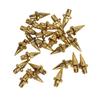 25Pcs Wheel   Rivet Nut Stylish Look Easy Installation Spike Wheel   Lip Rivet Nut for Wheels with Plastic Faux Rivets