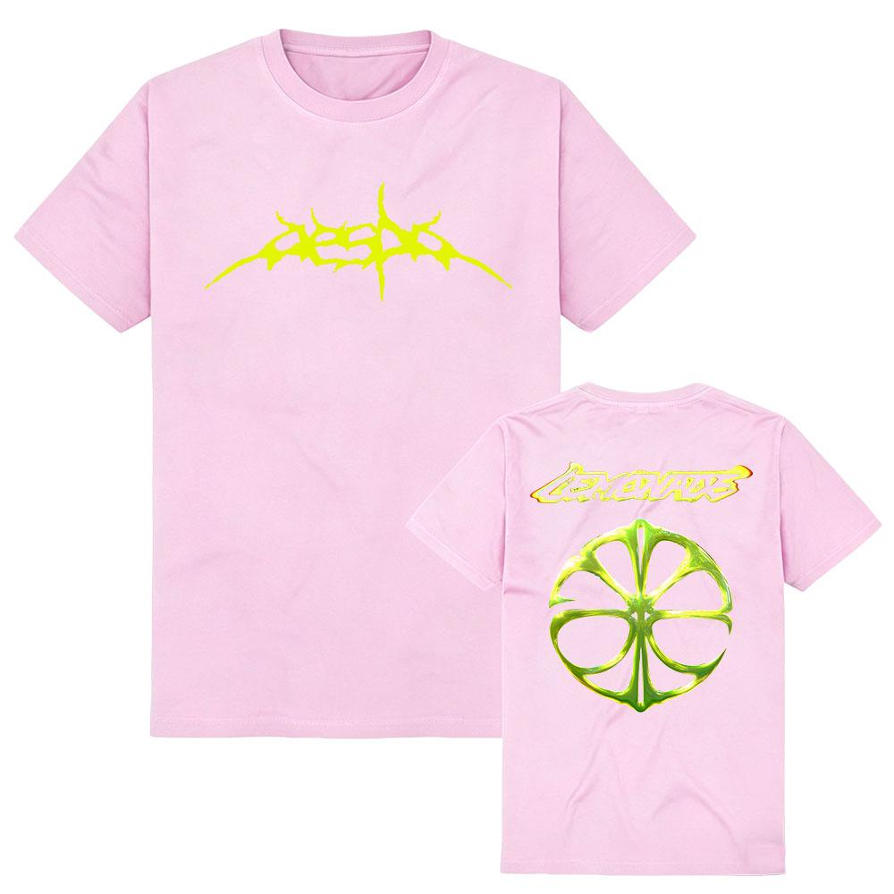 Women Clothing Aespaaa LEMONADE Album T-shirt Summer Cotton Loose Fashion Tshirts Short Sleeve O-neck Fashion Tees Graphic Merch