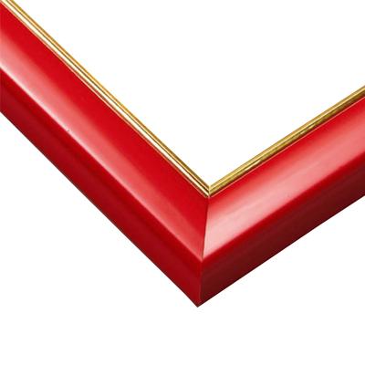 [Сделано в Японии] Деревянная рамка-пазл Gold Line Shine Red (18,2 x 25,7 см, Нет. 1-Bo, размер B5) УФ-защита