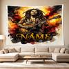 Bob Marley Custom Guitarist Name Art Personalized Name Large Decorative Tapestry, Great Holiday Gifts, Photo Backdrop for Bedroom Dorm Parties