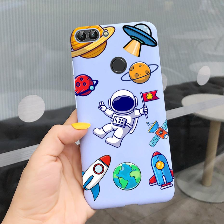 Для Huawei P Smart Чехол на для Coque Huawei P Smart Psmart Z 2019 2018 Чехол-обложка ТПУ Смешная Раскраска Мягкий Силикон Чехлы для Телефона