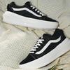Vans Черно-белые кроссовки унисекс Old Skool Overt Plus ComfyCush VN0A4BVL1KP