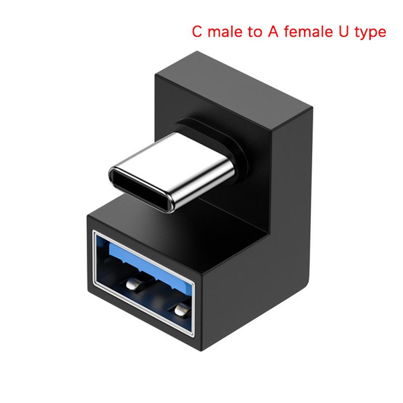Usb-A адаптер для мобильного телефона Usb C к адаптеру USB A прямоугольный разъем типа C