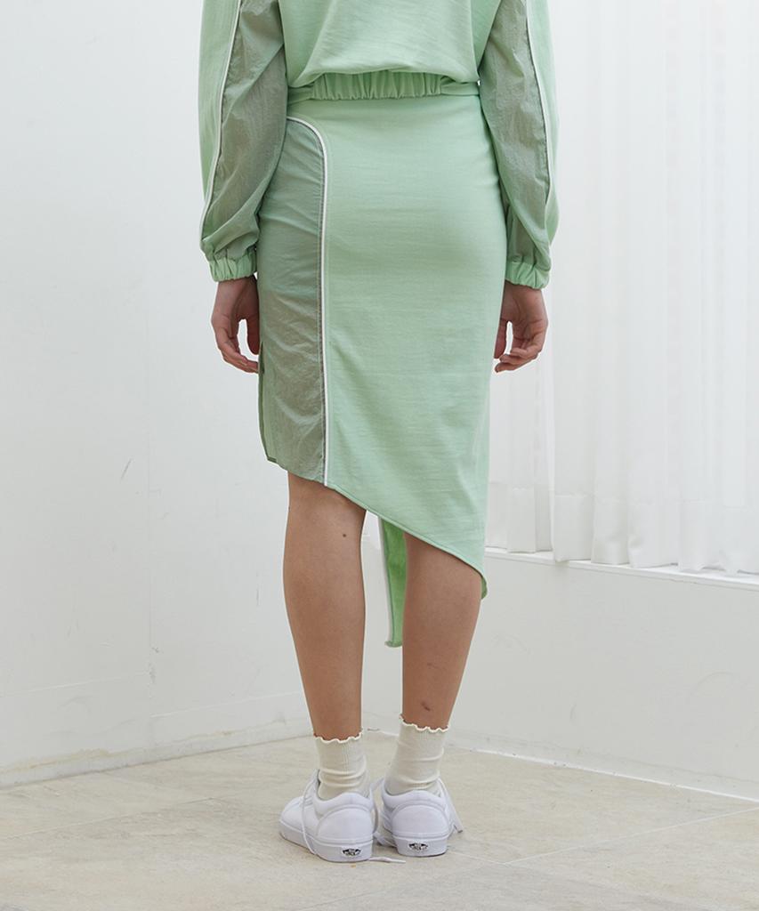 Near And Dear Aximity Jersey Skirt Mint