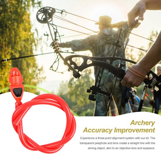 Прицелы для стрельбы из лука с резиновой трубкой Прицелы для лука Тетива