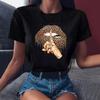 New Women Fashion Tshirt Funny Graphic Print Short-Sleeve T-Shirt Trend Female Casual Tops Short Sleeve Harajuku Tees