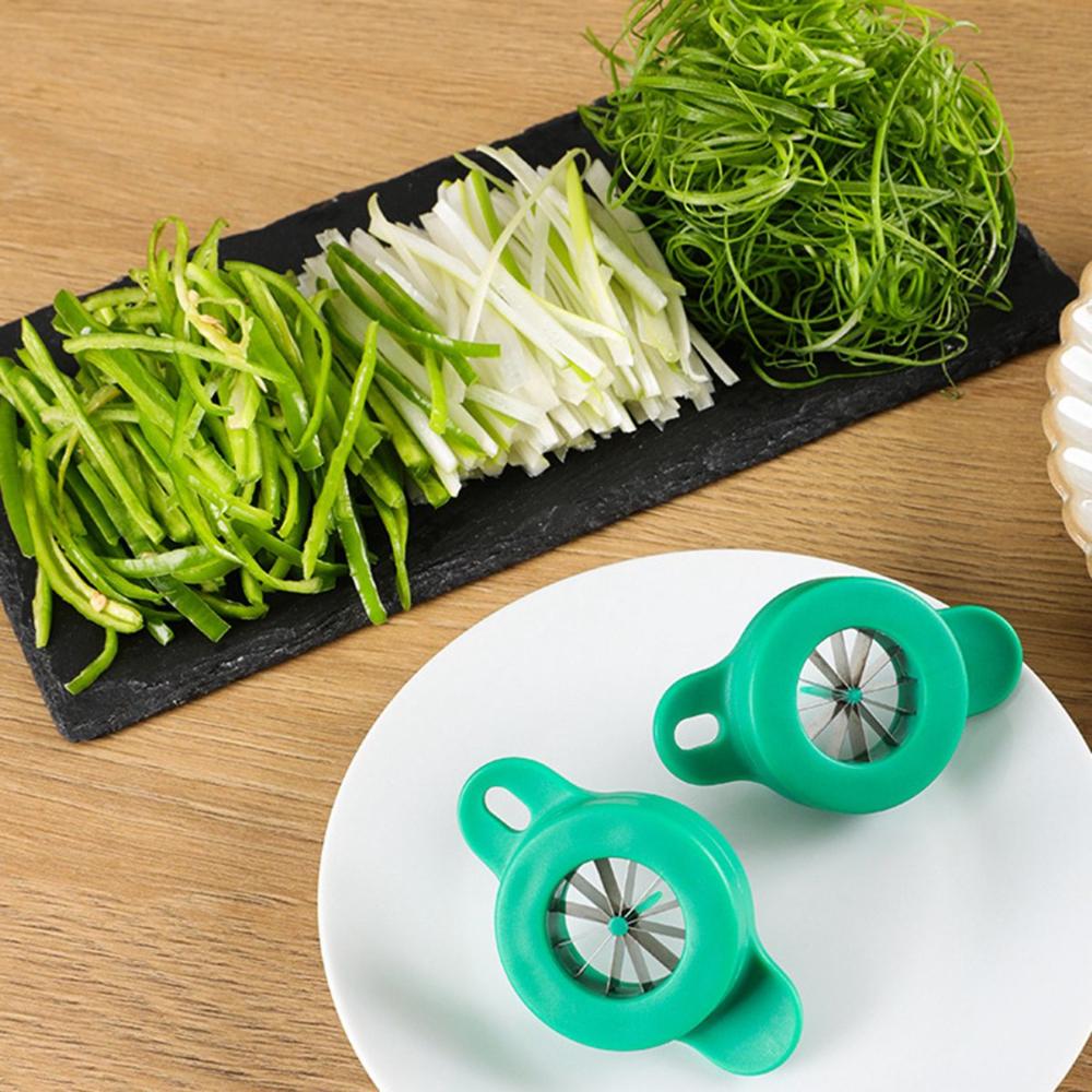 Restaurant Vegetable Kitchen Peeler Slicer Green Onion Shredder Cutter Tool