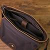 NZPJ Men's Retro Genuine Leather Shoulder Bag Casual Top Layer Cowhide Large Capacity Slant  Horizontal Trendy Messenger Bag