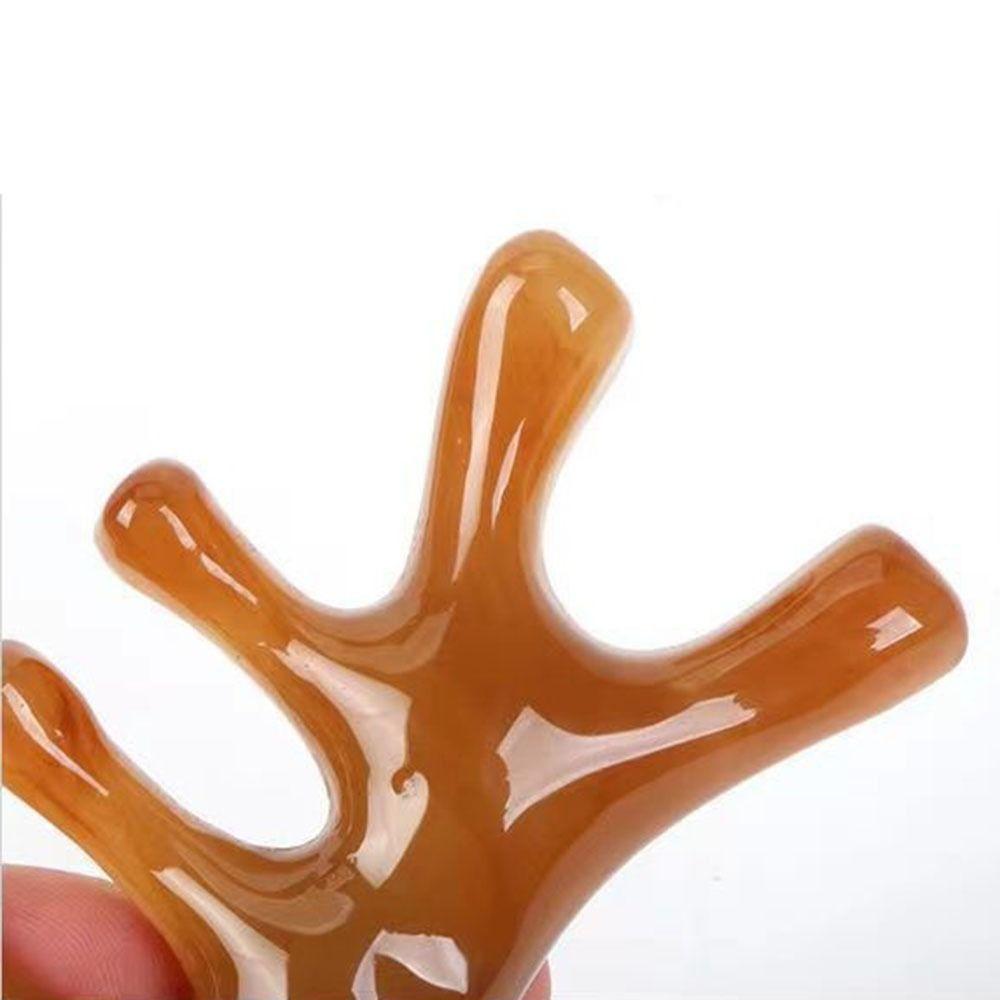 Массажная расческа Гуаша с пятью зубцами Маленький дельфин Массажная расческа для тела Momen And Man