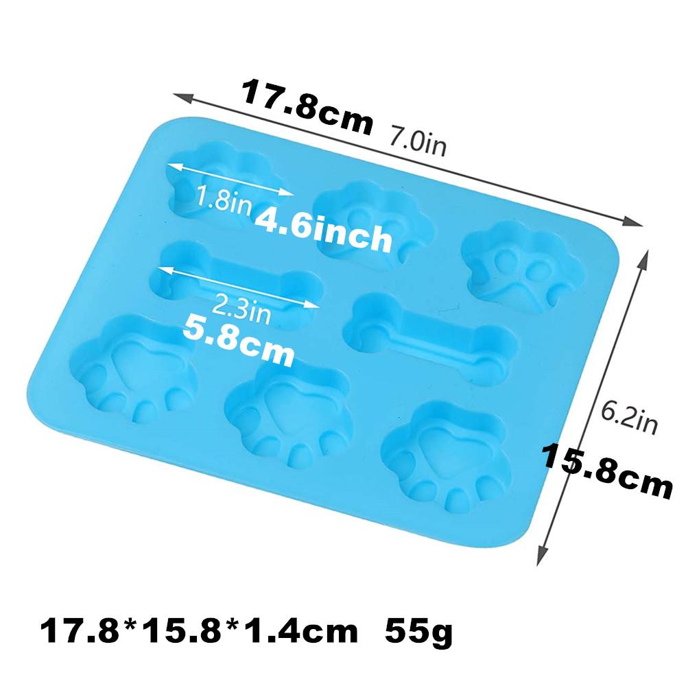 Силиконовые формы для шоколада в виде лапы, косточки, антипригарные формы для конфет и желе, инструмент для самостоятельного изготовления мыла