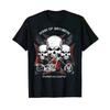 Футболка Streetwear Sons with Arthritis Ibuprofen Chapter Funny Biker Skull с черным винтажным рисунком для мужчин, готический топ Ropa Hombre