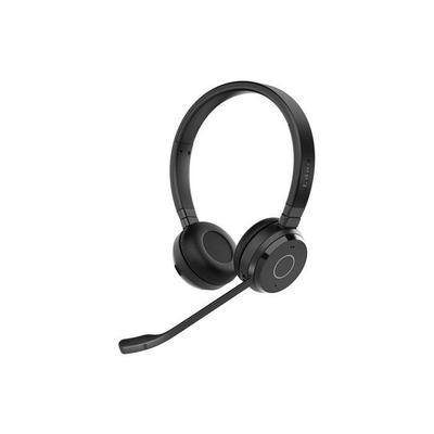 Гарнитура - Bluetooth - беспроводная - USB-A через Bluetooth-адаптер - Jabra - Jabra Evolve 65 TE Stereo - Гарнитура - накладные