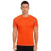 Men Summer Shirts Short Sleeve Tops Quick Dry Solid Color Athletic Sports Tops Plus Size