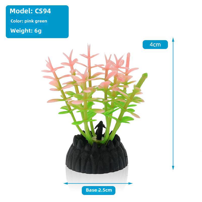 Aquarium Landscaping Plastic Artificial Plants - CS Series