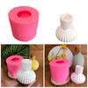 Flower Pots Candle Holder Moulds Candlestick Silicone Mold DIY Concrete Epoxy Resin Casting Mold for Home Table Decor