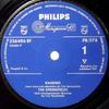 7inch Record SPRINGFIELDS - Bambino PB1178 Philips 1961 Japan Pop Used