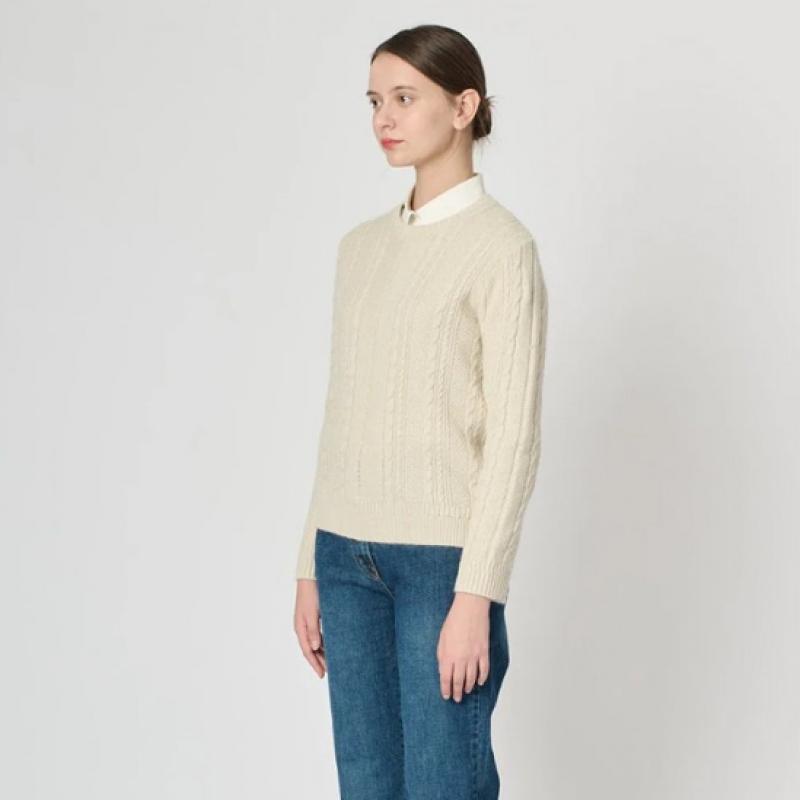 Bcbg Cable Knit Top B4wak484