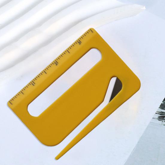 Конвертовскрыватель с увеличительным стеклом, линейка, открывалка для писем, эргономичный открывалка для пакетов, резак для конвертов для домашнего офиса