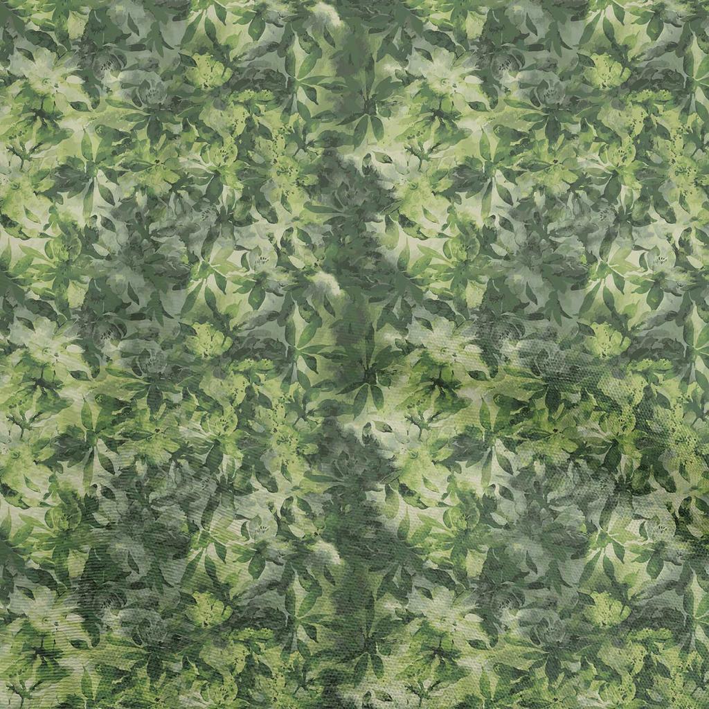 oneOone Cotton Poplin Blue Fabric Abstract Floral Quilting Supplies Print Sewing Fabric By The Yard 42 Inch