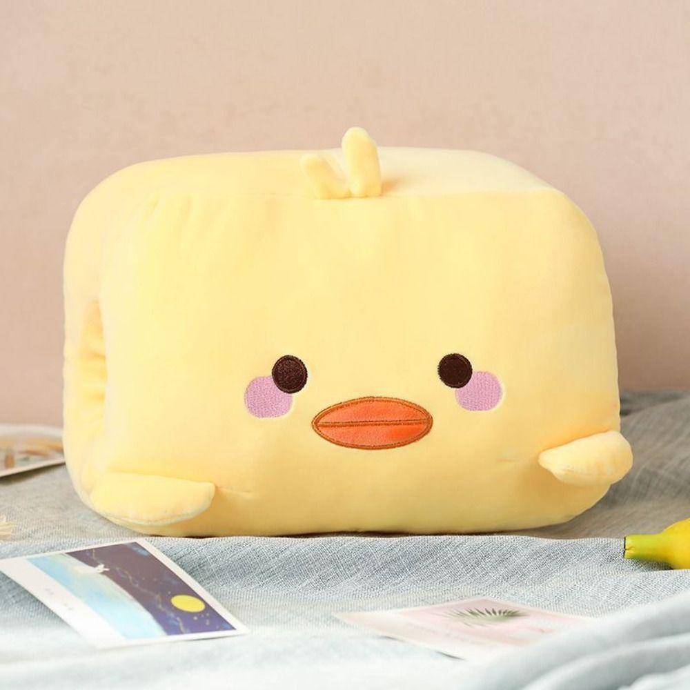 Super Soft Office Nap Pillow Keep Warm Pillow Stuffed Toy Hand Warmer Plush Pillow  Winter