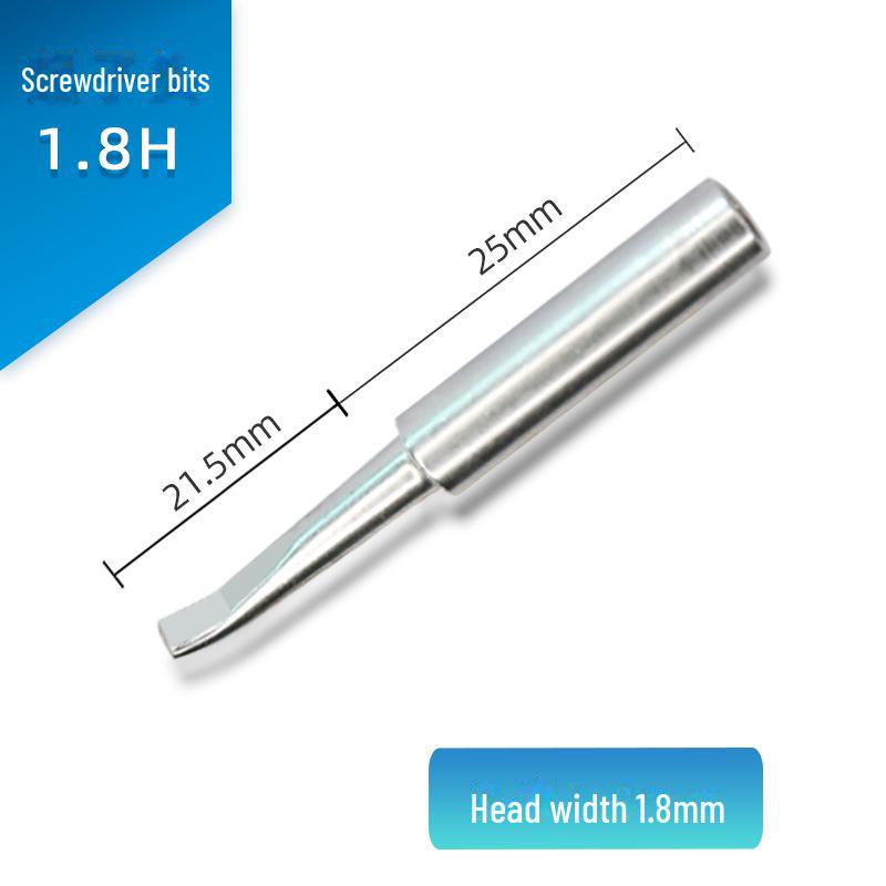 Jinruikang 936 Constant Temperature Soldering Iron with Interchangeable Heads: Chrome, Knife, Pointed, Horseshoe, Screwdriver.