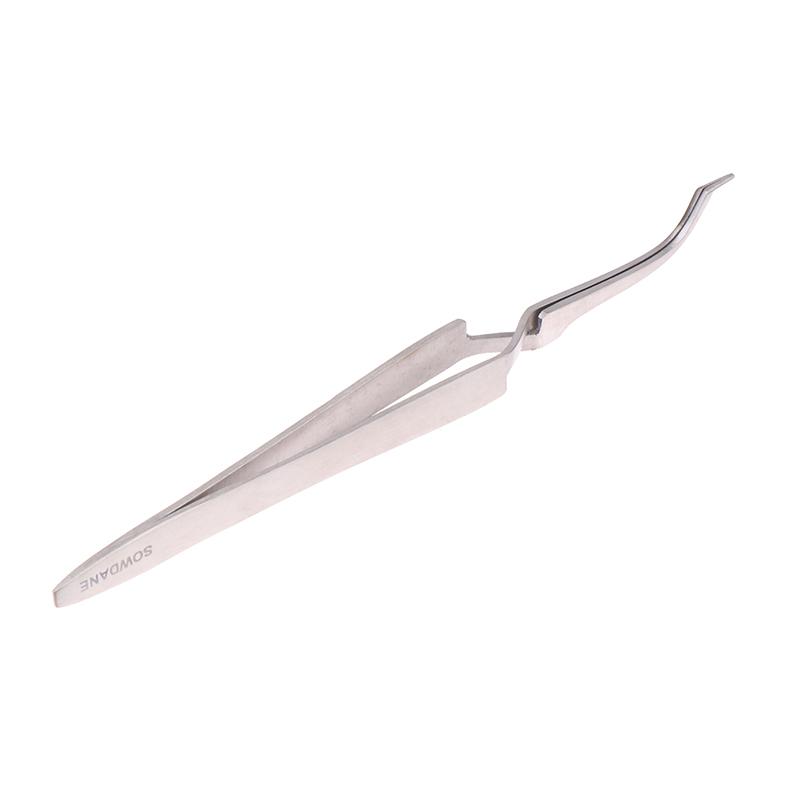 1 шт. Стоматологический ортодонтический задний щечный туб для бондинга Пинцет Держатель брекета Орто Позиционер брекета Инструмент из нержавеющей стали