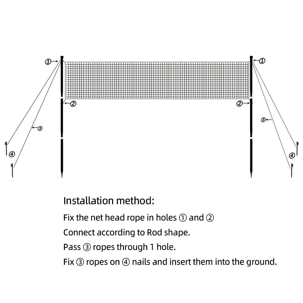 Сетка для пляжного волейбола, футбольная сетка, сетка для бадминтона с подставкой, сумка для переноски на заднем дворе, на открытом воздухе