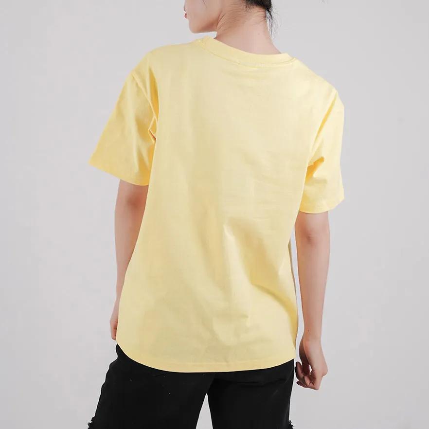 New Balance Noritake Set in Sleeve T Shirt Women's Yellow (Unisex) T-Shirts AWT12332 CYW