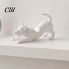 Kawaii Puppy Figurine Pen Rack Cute Dog Holder, 3D Printed Pencil Stand, Small Practical Aesthetic Desktop Decorations Stretching Desk Organizer
