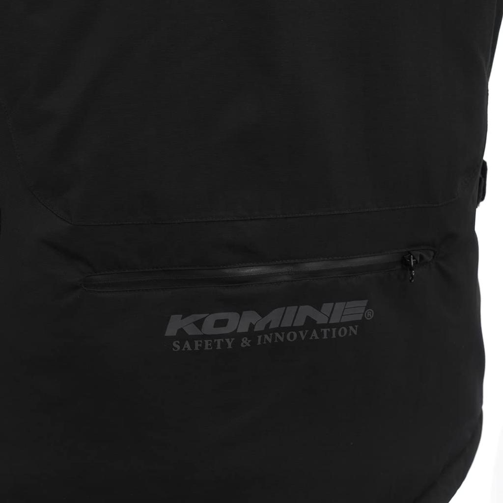 KOMINE Защитная зимняя парка для мотоциклов Neo Black XL JK-5892