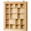 Display Case - ARTEMIO - Wood - 23 X 28 Cm - Brown
