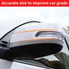 For Toyota Land Cruiser Prado 150 LC150 2008- LC200 200 Rearview Mirror Cover Trim Exterior Styling Accessories Strip 2pcs