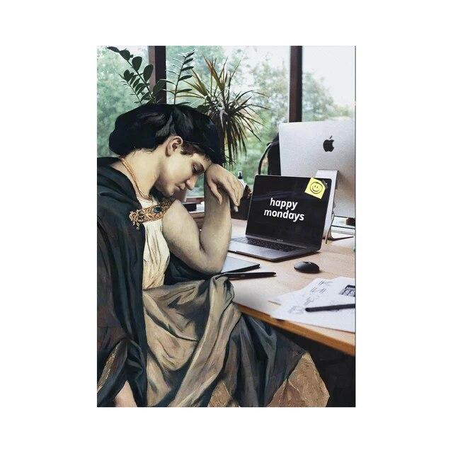 Жемчужная девушка лежит в ванне, холст, картина, забавные селфи, женские постеры для бара, кафе, клубной комнаты, современные декоративные фотографии для дома без рамки