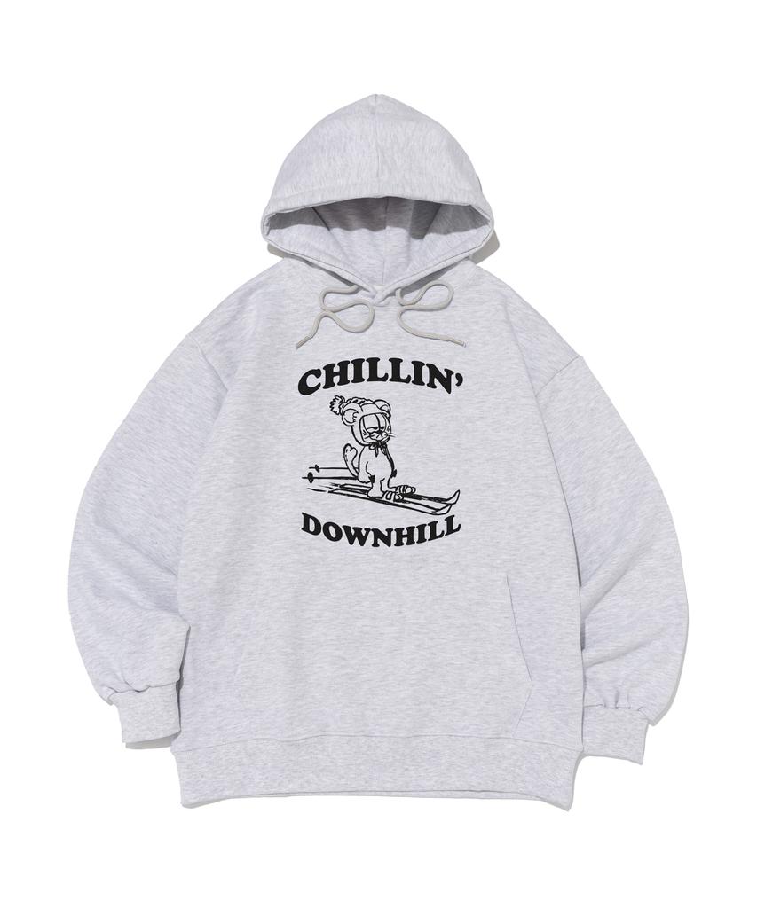 Горнолыжный костюм Berni Hood (Светло-серый)