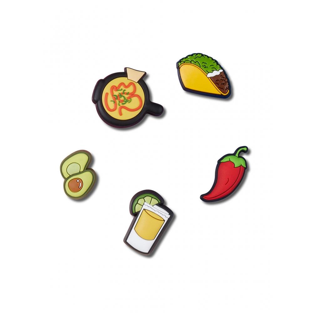 Crocs Jibbitz Mexican Food 5 Pack