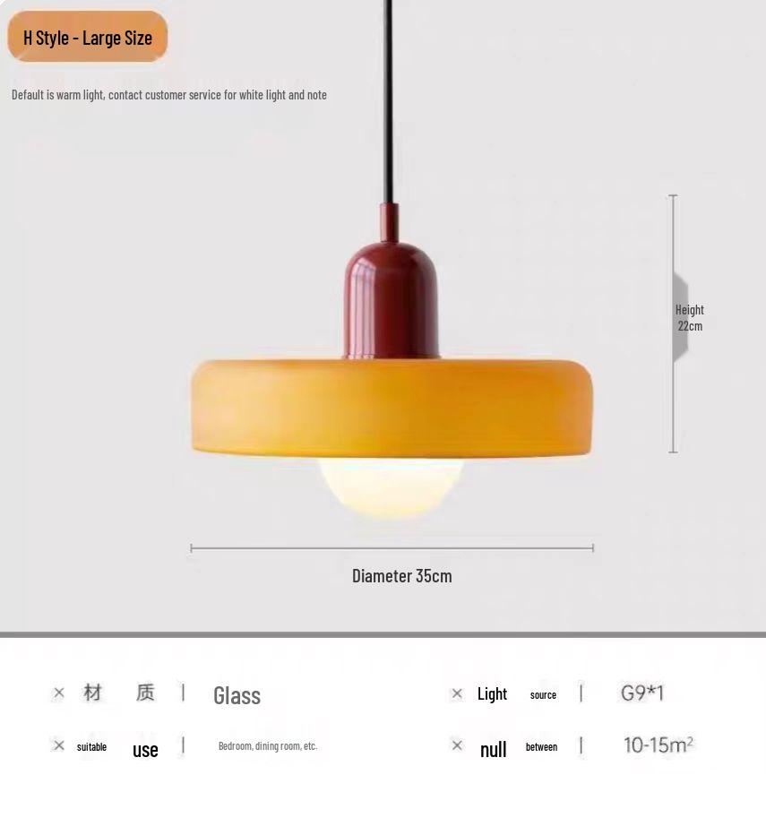 Винтажный подвесной светильник из зеленого стекла в стиле Мемфис - Современная прикроватная люстра в стиле Баухаус