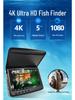 Underwater HD Night Vision Fish Finder Camera with Display and Video Recording