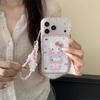 Милый Розовый Кот Чехол для iPhone 17/16 Pro Max/15/14