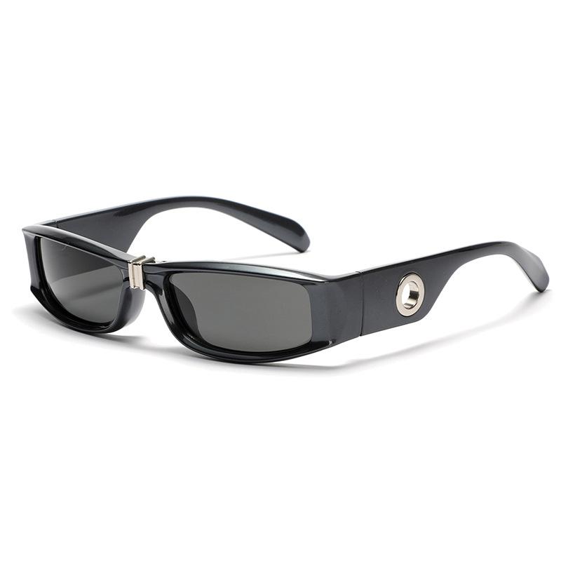 Очки Прямоугольные солнцезащитные очки Мужские Панк Будущий Ветер Милые Крутые солнцезащитные очки Женские