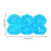 Holographic Flower Mold Silicone Jewelry Pendant Resin Mold Sparkling Flower Epoxy Mold Earring Charm Mold DIY Craft