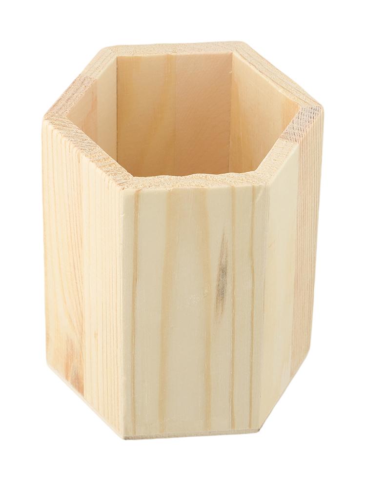 Деревянная подставка для ручек, карандашница, органайзер для стола, коробка для канцелярских товаров/кистей для макияжа, кухонная подставка для палочек для еды/столовых приборов, контейнер для хранения