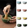 Large Capacity Matcha Bowl Ceramic Green Tea Maker Cup Tea Ceremony Tool  for Tea Set Accessories