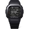 Casio Мужские цифровые кварцевые часы из нержавеющей стали DW-H5600MB-1, водонепроницаемость 200 м, ударопрочные