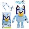 Bluey Talking Plush Fun Cartoon Dog Toy With Musical Features Short Plush Blue Color 30cm