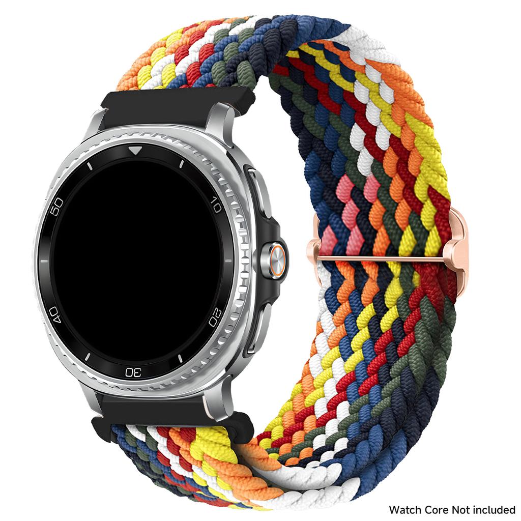 Плетеный нейлоновый ремешок для Samsung Galaxy Watch 8 40 мм 44 мм/Watch 8 Classic 46 мм, ремешок без зазоров для Galaxy Ultra 2025, нейлоновый браслет