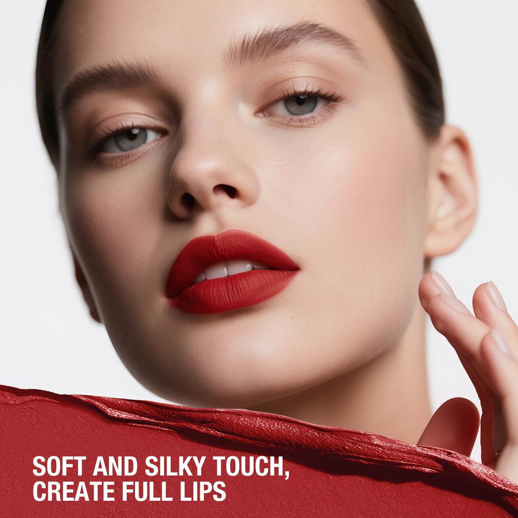 2 набора Карандаш для губ и Набор помад, Матовый эффект и Увлажняющая помада Создают полные губы, Водостойкая формула макияж губ