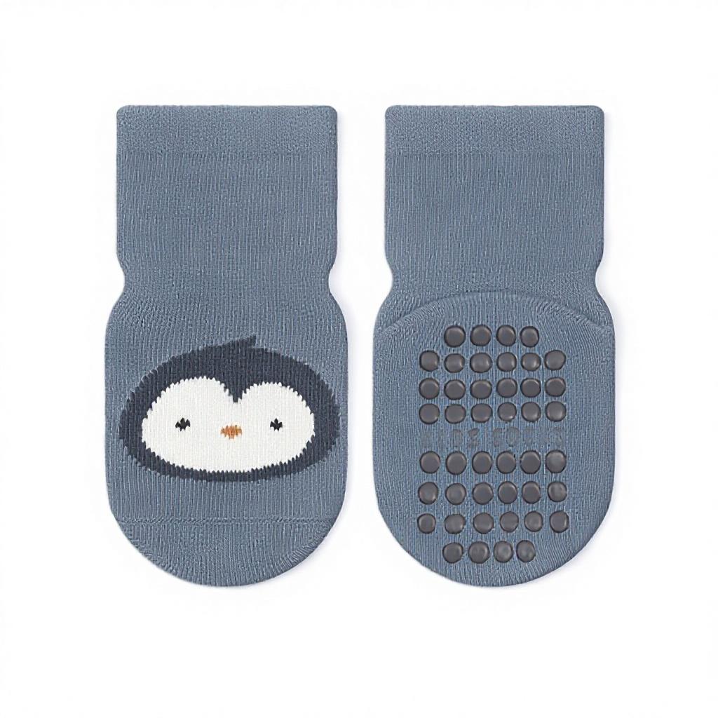 2026 Autumn and Winter Baby Cartoon Anti-Slip Cotton Socks for Newborn Toddlers with Short Tube Dispensing