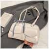 Korean Internet Celebrities with the Same Bowling Bag 2025 New Niche Boston Shoulder Bow Portable Underarm Women's Bag